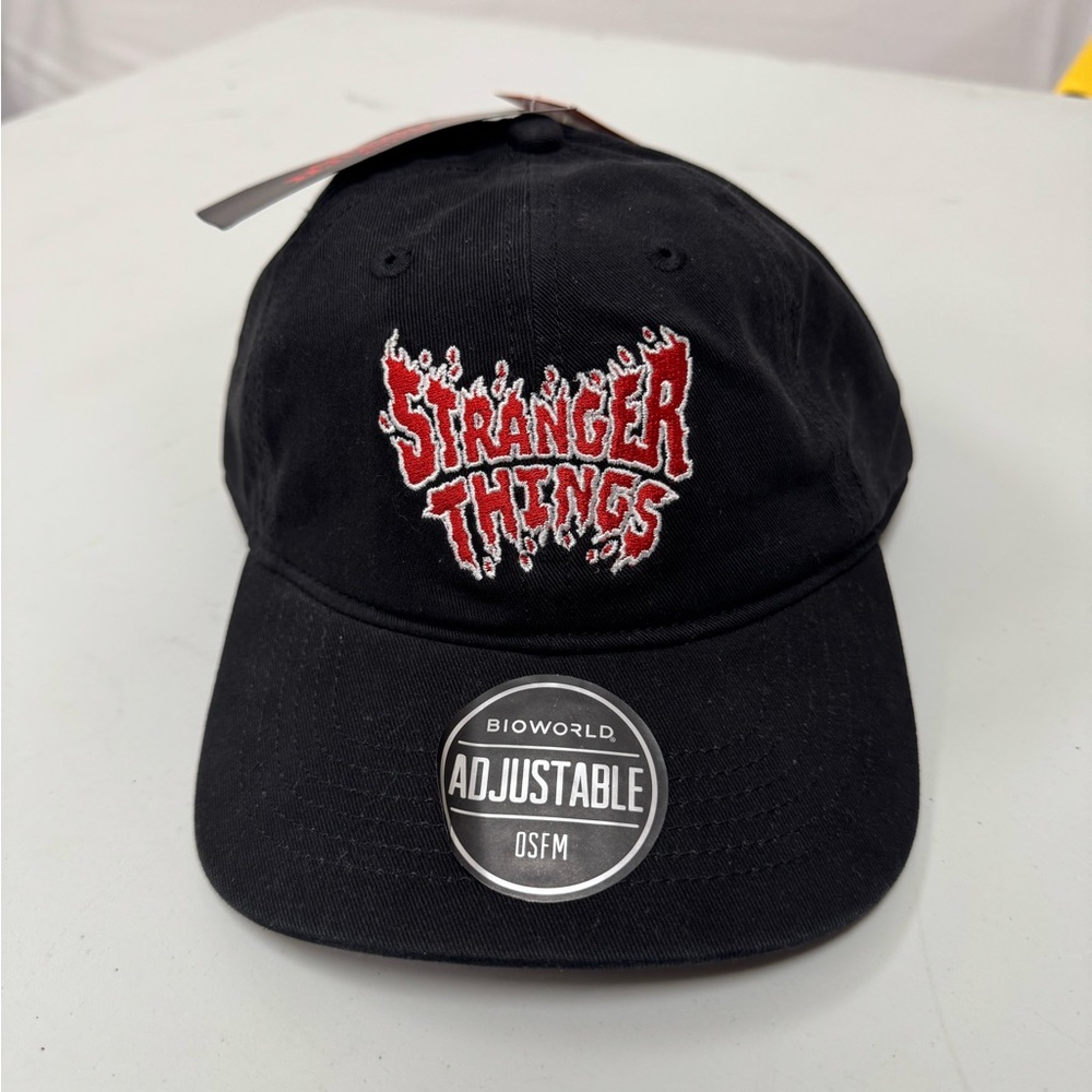 Stranger Things Baseball Hats - Black/Red, O/S, NWT